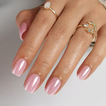 Glazed Donut Light Pink Press On Nails