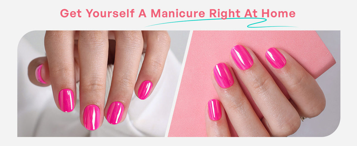 Unghie Press-On in Gel Morbido extra corte squovale Rosa Caramella Stile Salone detail image 2