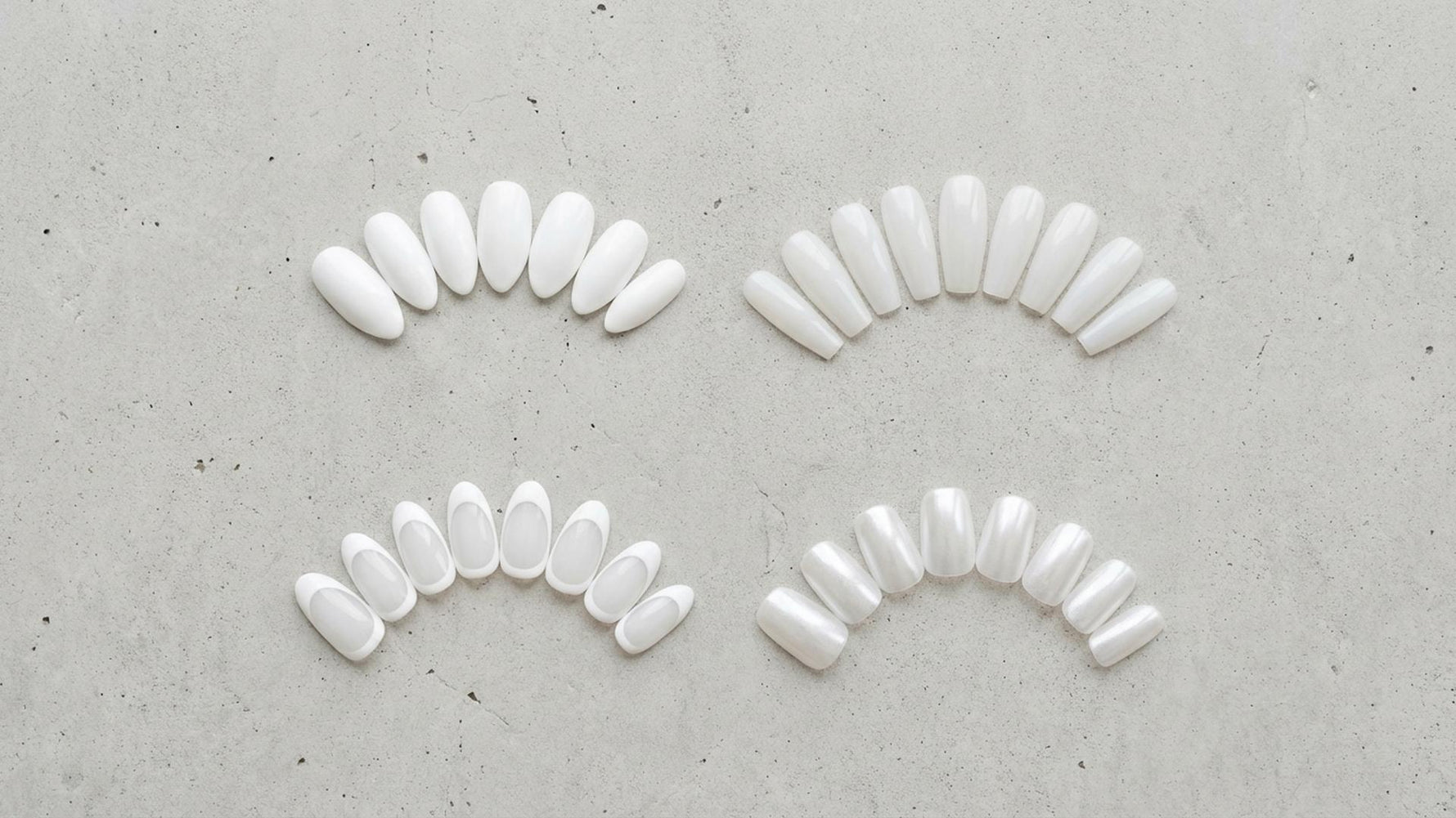 Milky White & Soft White Press-On Nails Guide hero image