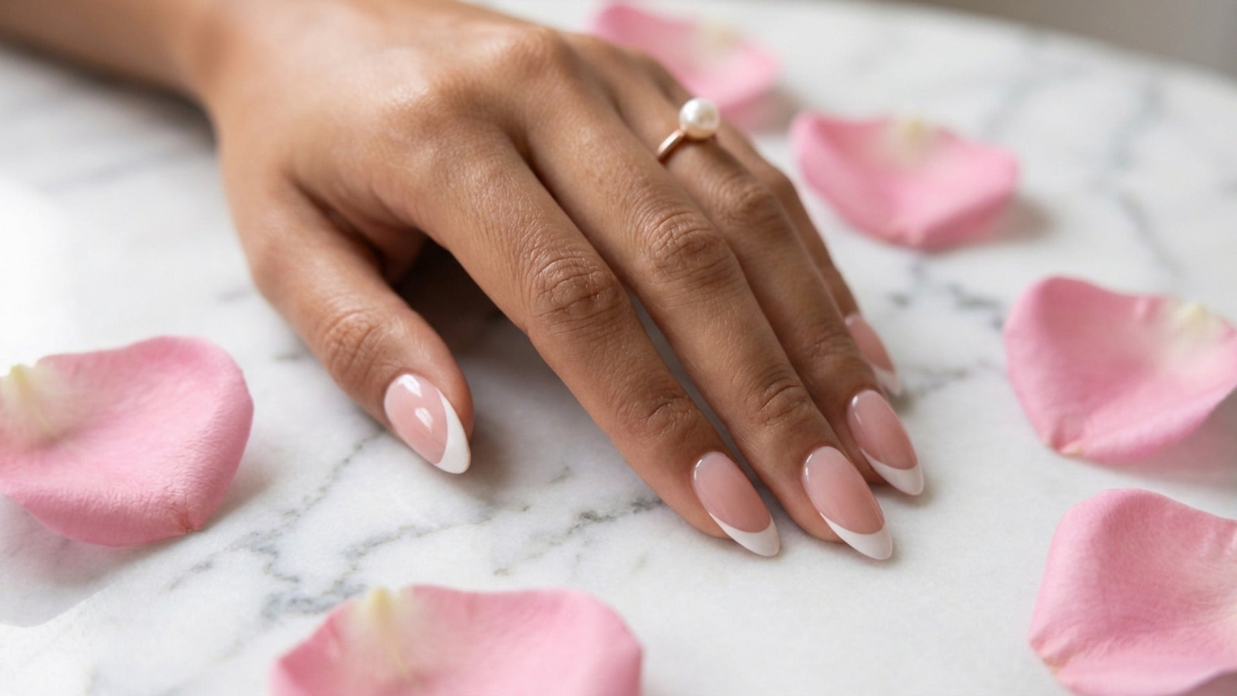 Pink and White Nails: 15 Designs (French, Ombre, Tips) hero image