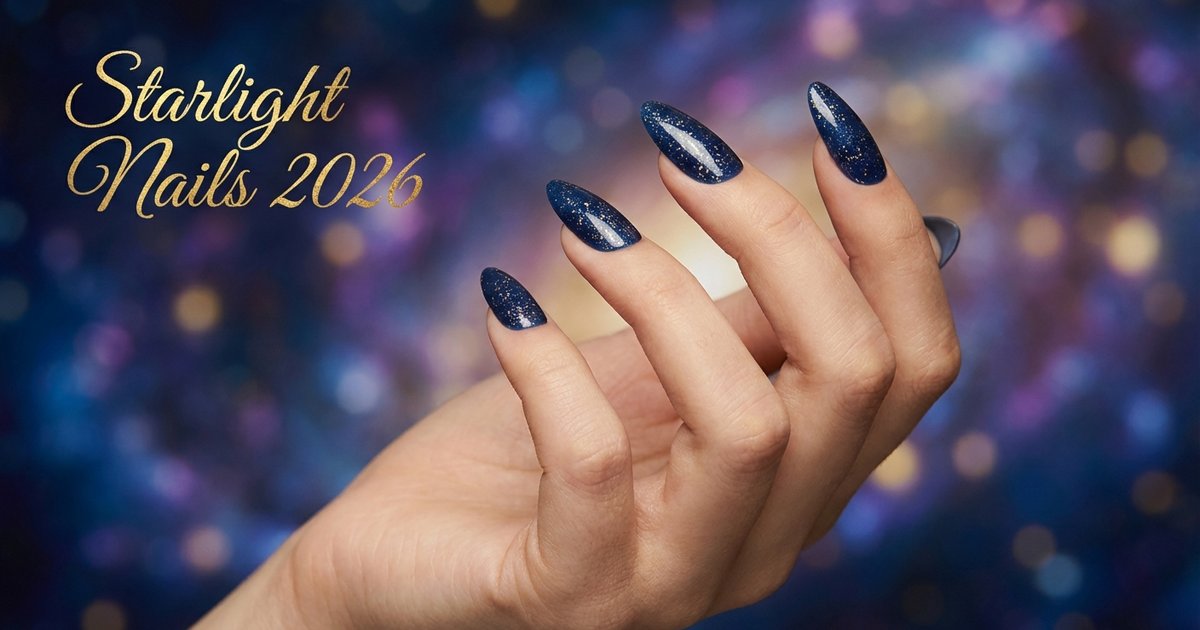 Starlight Nails: The Galaxy Shimmer Trend Taking Over 2026 hero image