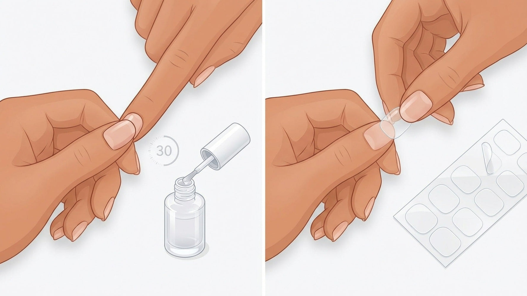 Nail Glue vs Adhesive Tabs: Which Is Better for Press-Ons? hero image
