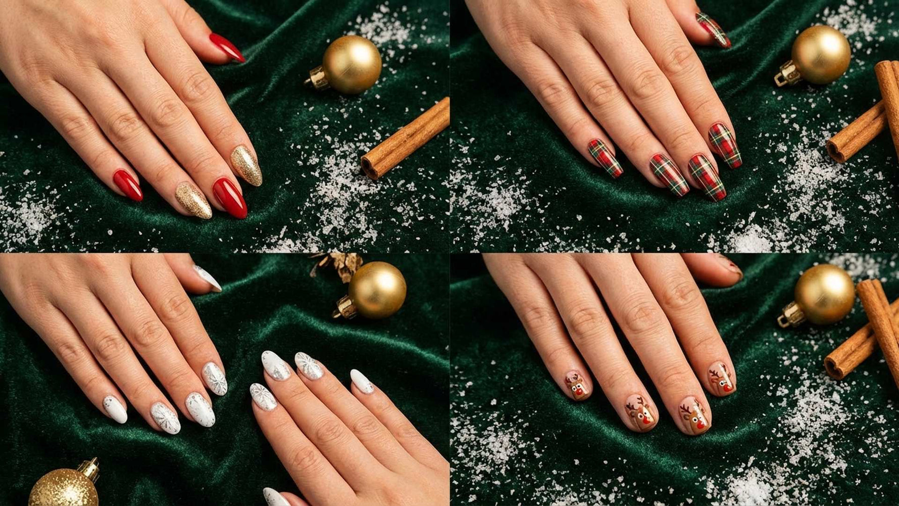15+ Christmas Nail Designs 2026: Classic, Chic & Festive hero image