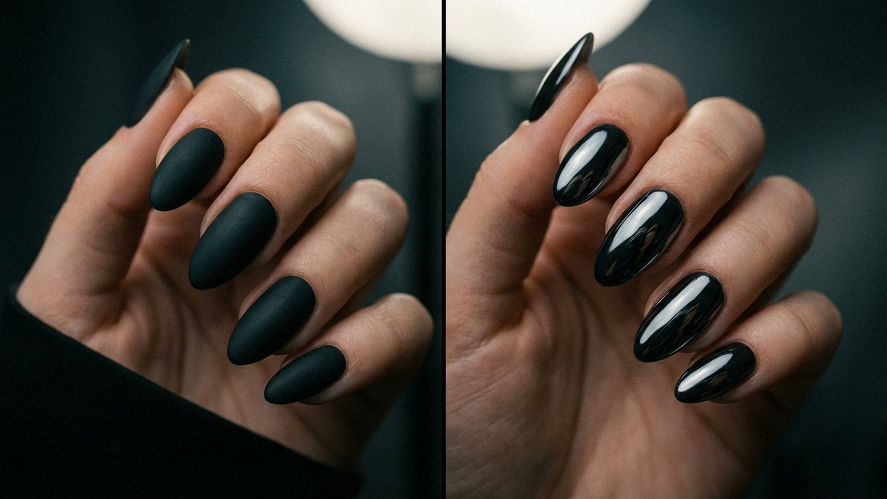 Matte Black Nails: 10 Designs That Define Edge hero image