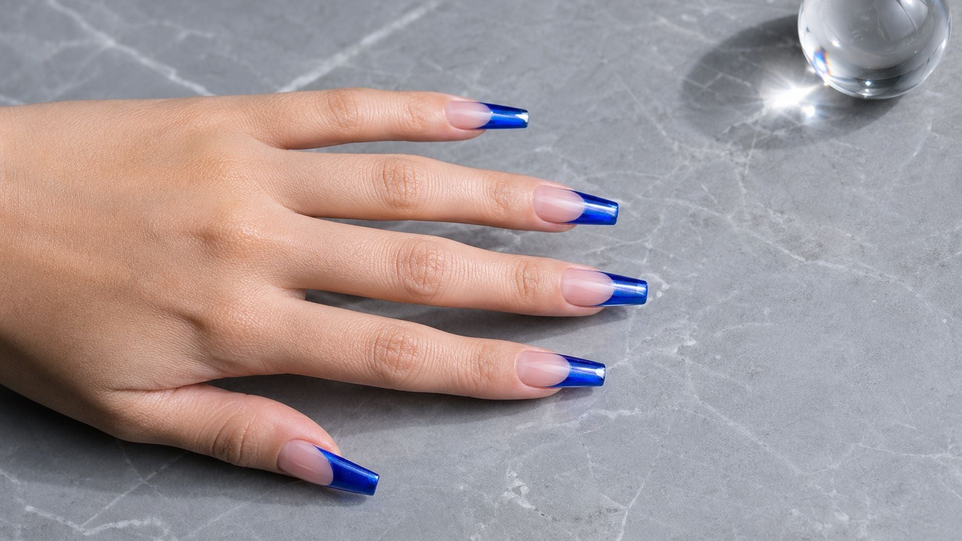 Blue French Nails: 11 Stunning Designs to Try in 2026 hero image