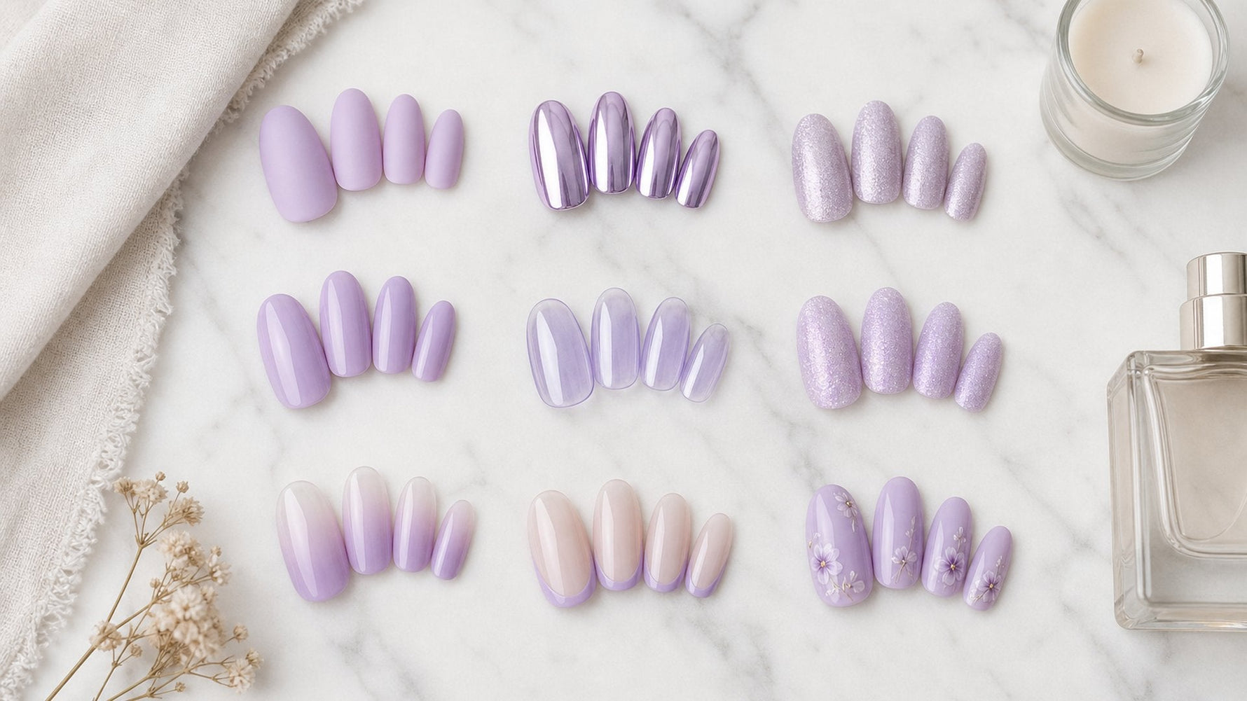 lilac-purple-nails hero image