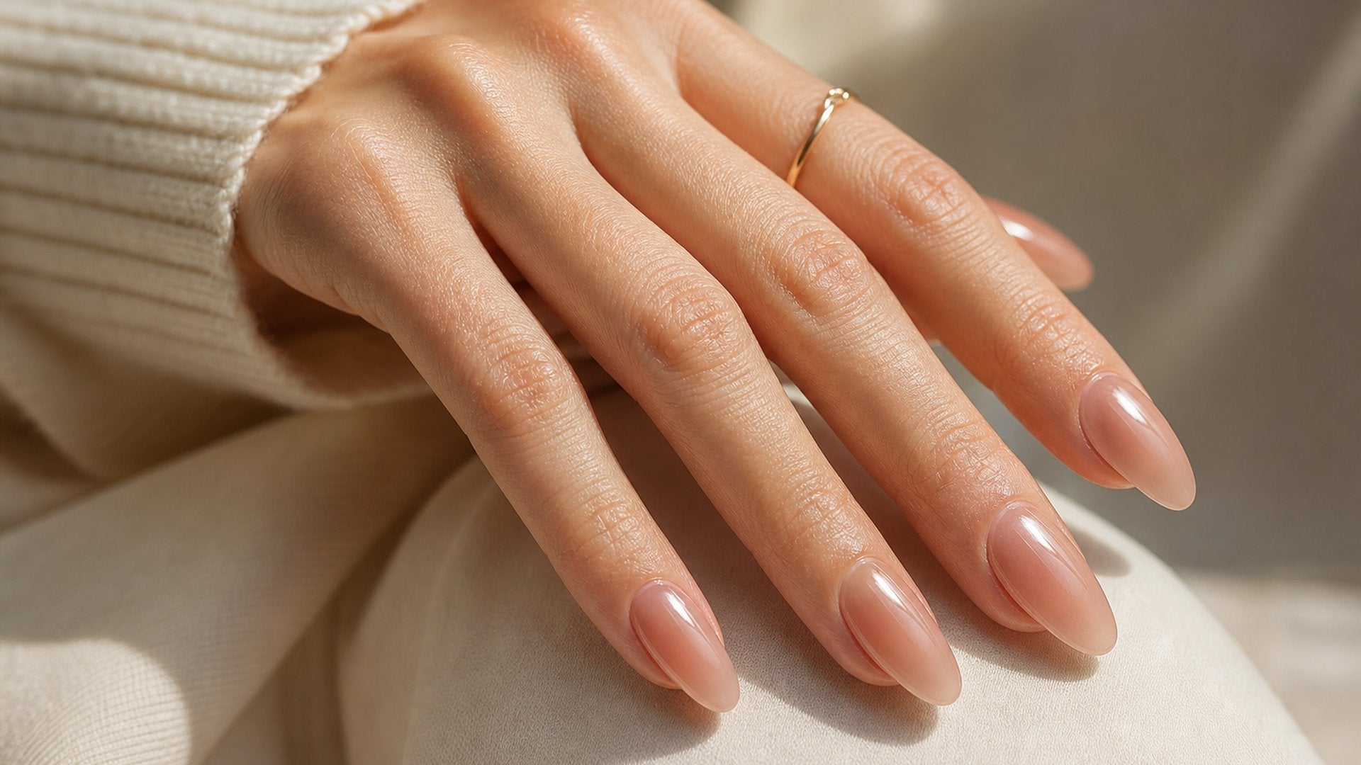 Jelly Nude Nails: The 2026 Trend That Looks Like Glazed Glass hero image