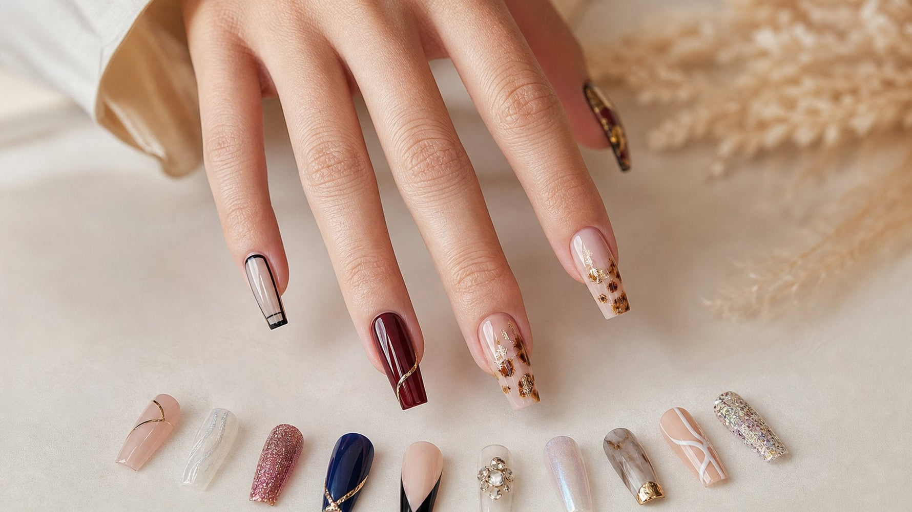 Coffin Nail Art: 15 Bold Designs From Minimalist to Maximal hero image