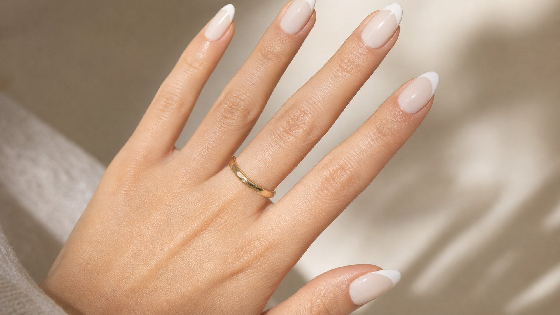 Almond French Tip Nails: 20 Designs from Classic to Trendy hero image