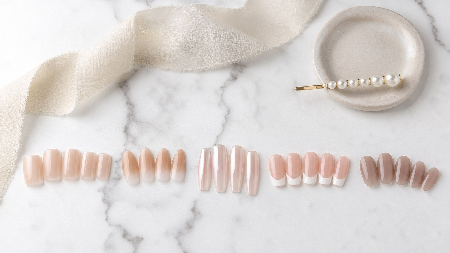 Nude Nail Designs: 35 Looks from Square to Almond hero image