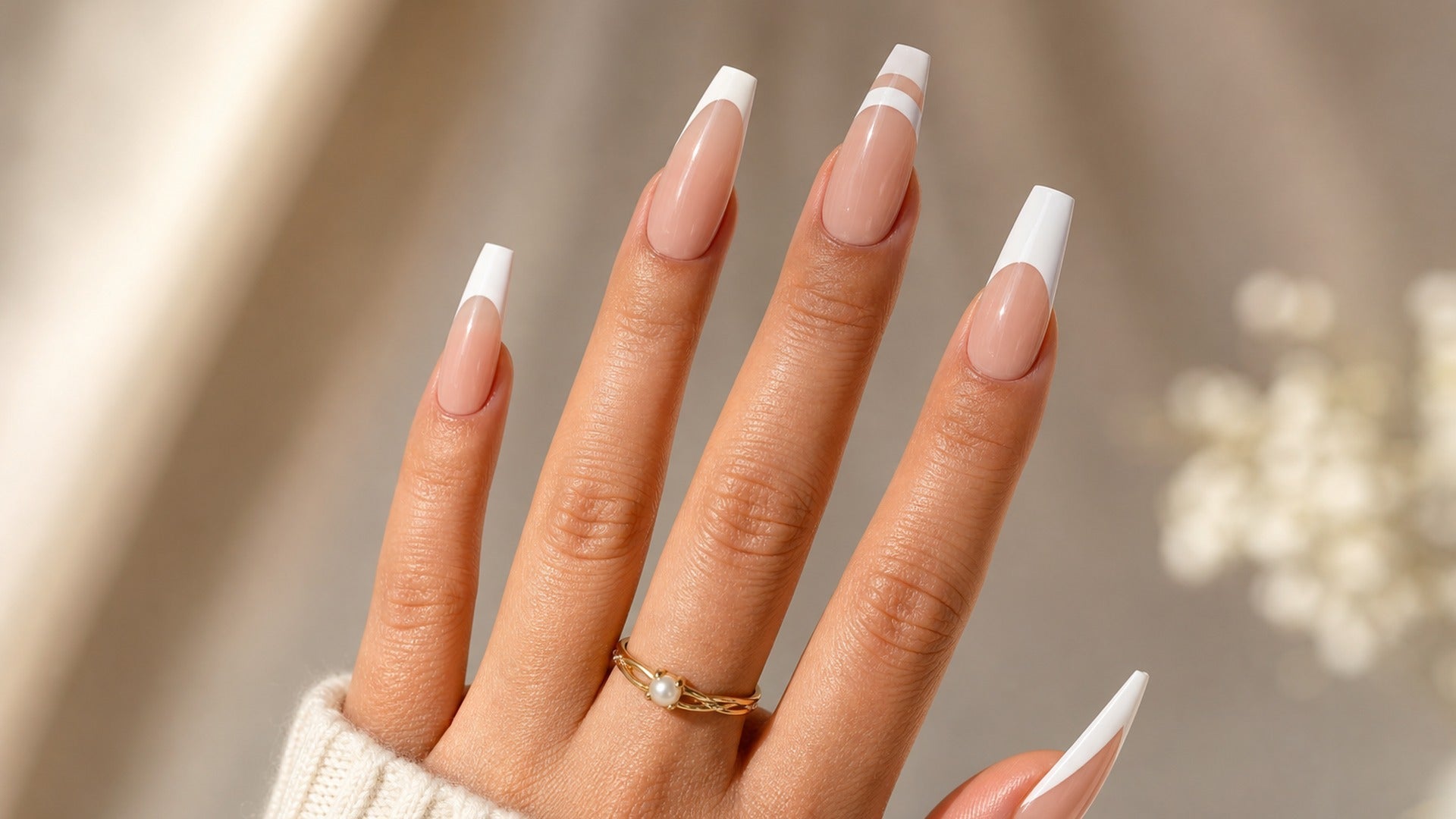 Coffin French Nails: Classic to Modern Designs 2026 hero image