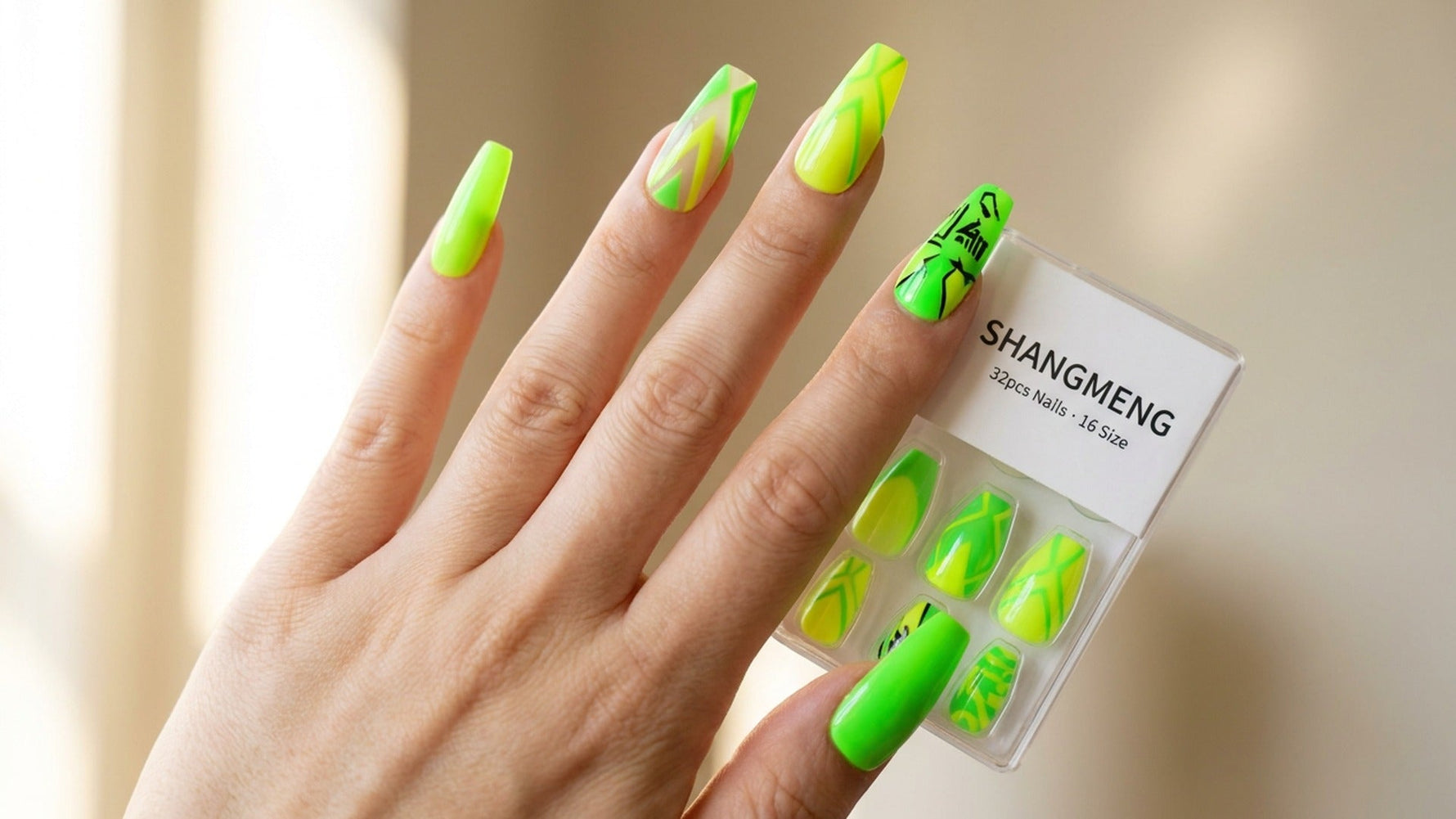 Neon Green Nails: 20 Electric Designs for Summer 2026 hero image