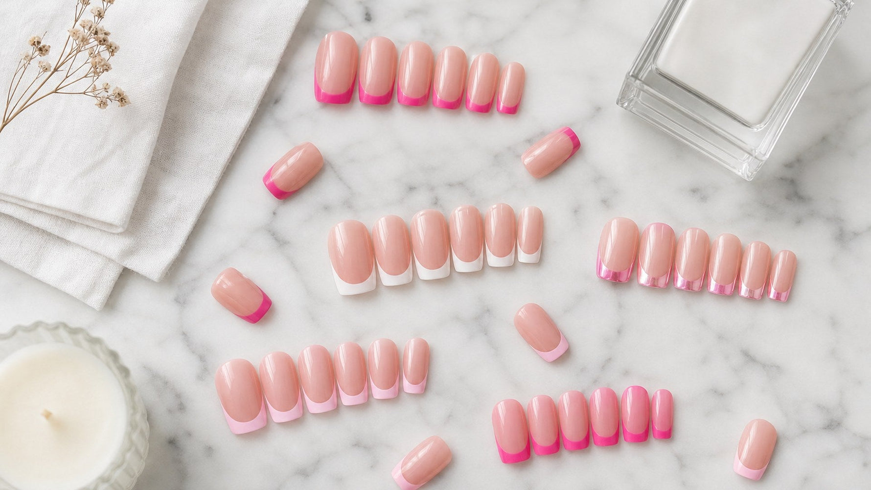 Pink Tip French Manicure: A Modern Twist on Classic French hero image