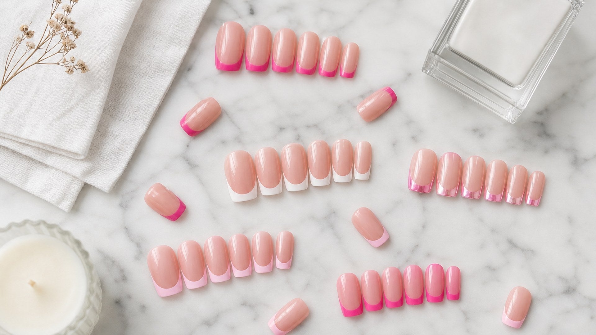 Pink Tip French Manicure: A Modern Twist on Classic French hero image