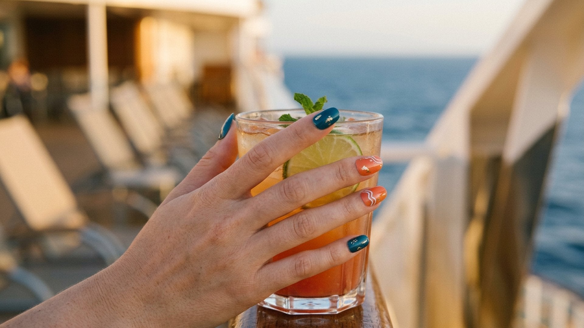 Cruise Nails: 20 Vacation-Ready Press-On Designs hero image