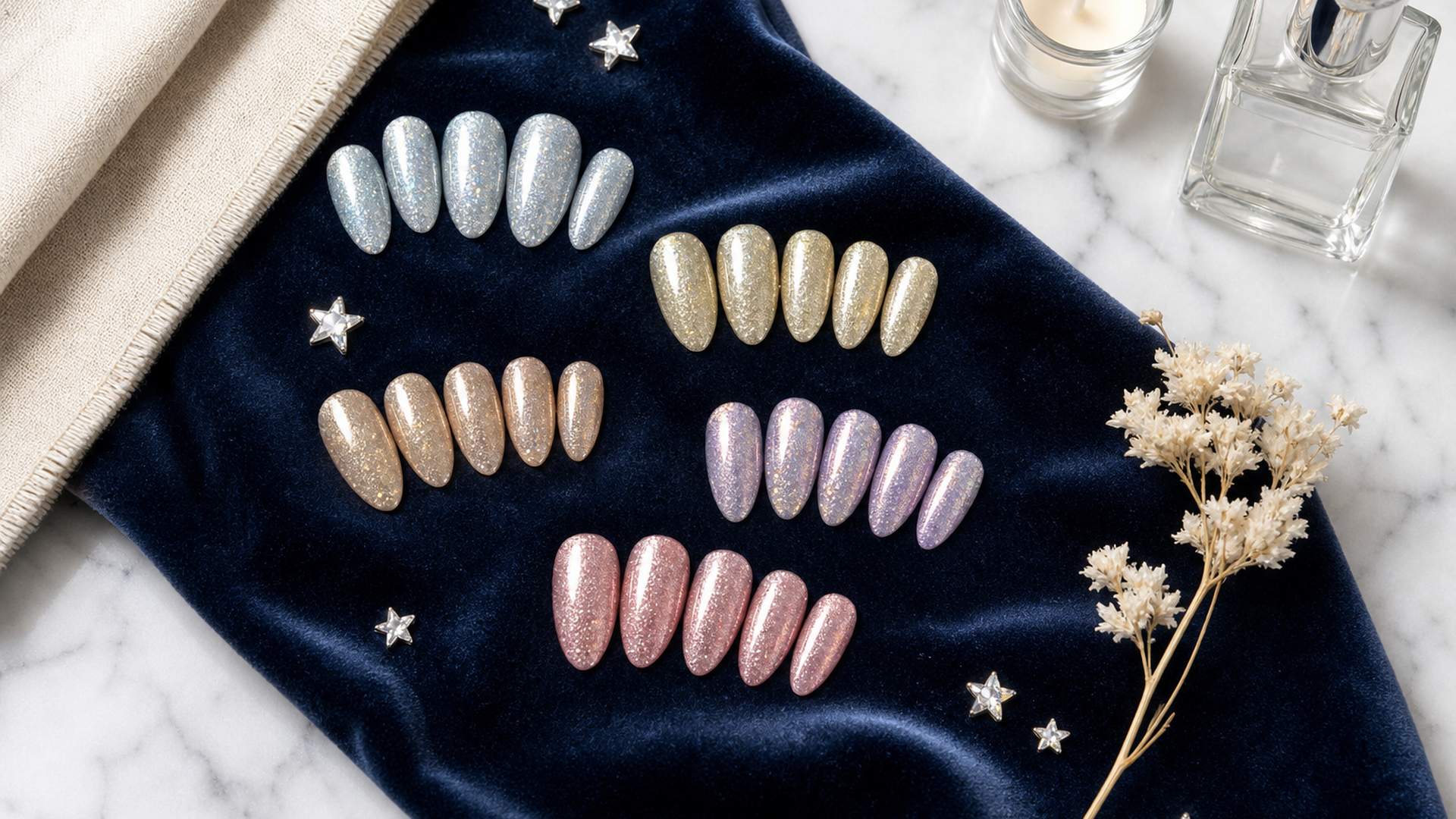 Stardust Nails: The Glitter Trend Taking Over 2026 hero image