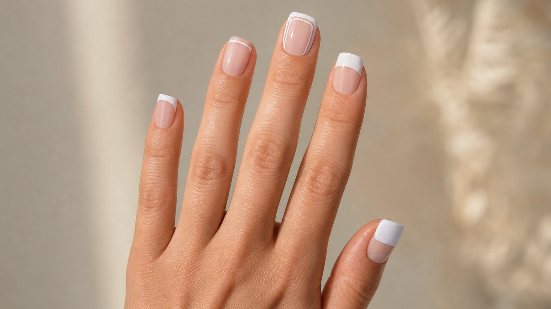 Square French Tip Nails: 20 Clean & Chic Designs 2026 hero image