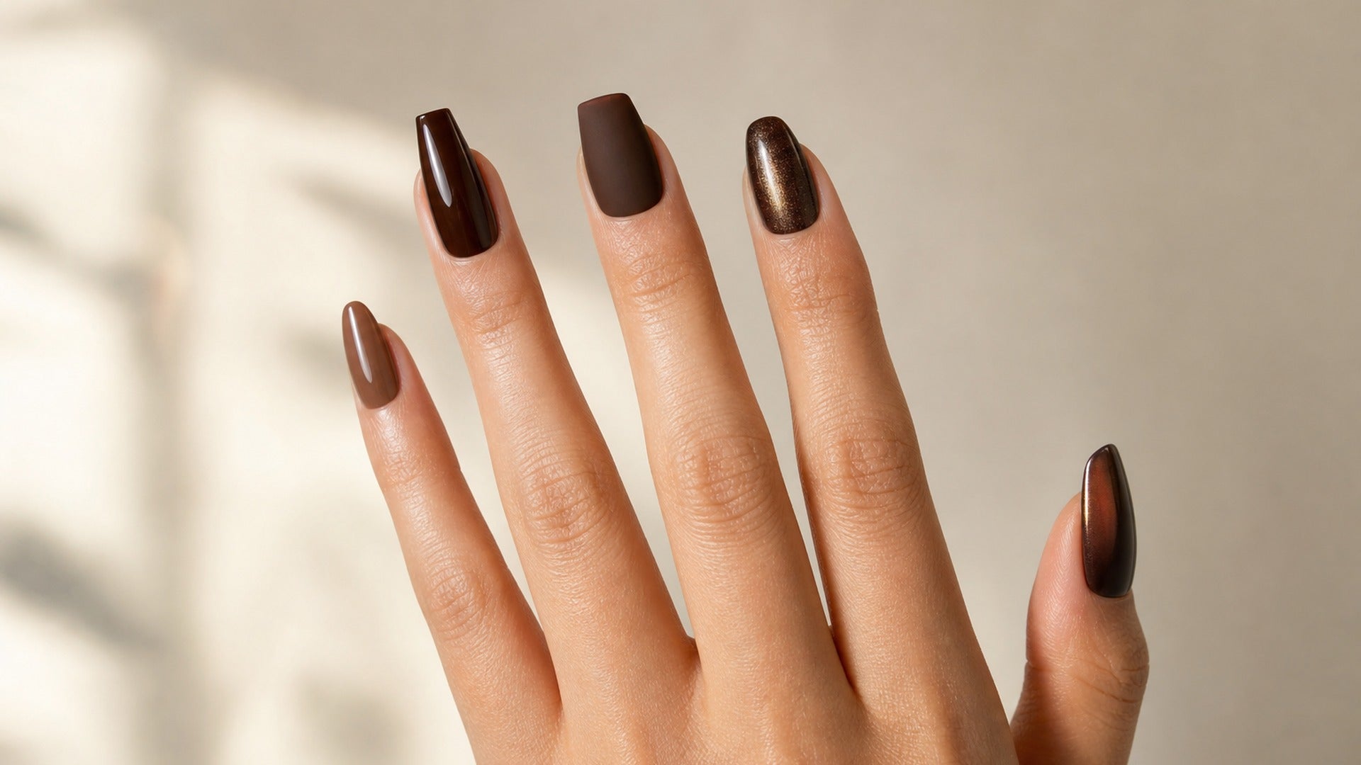 Brown Nails: 25 Warm-Toned Designs for 2026 hero image