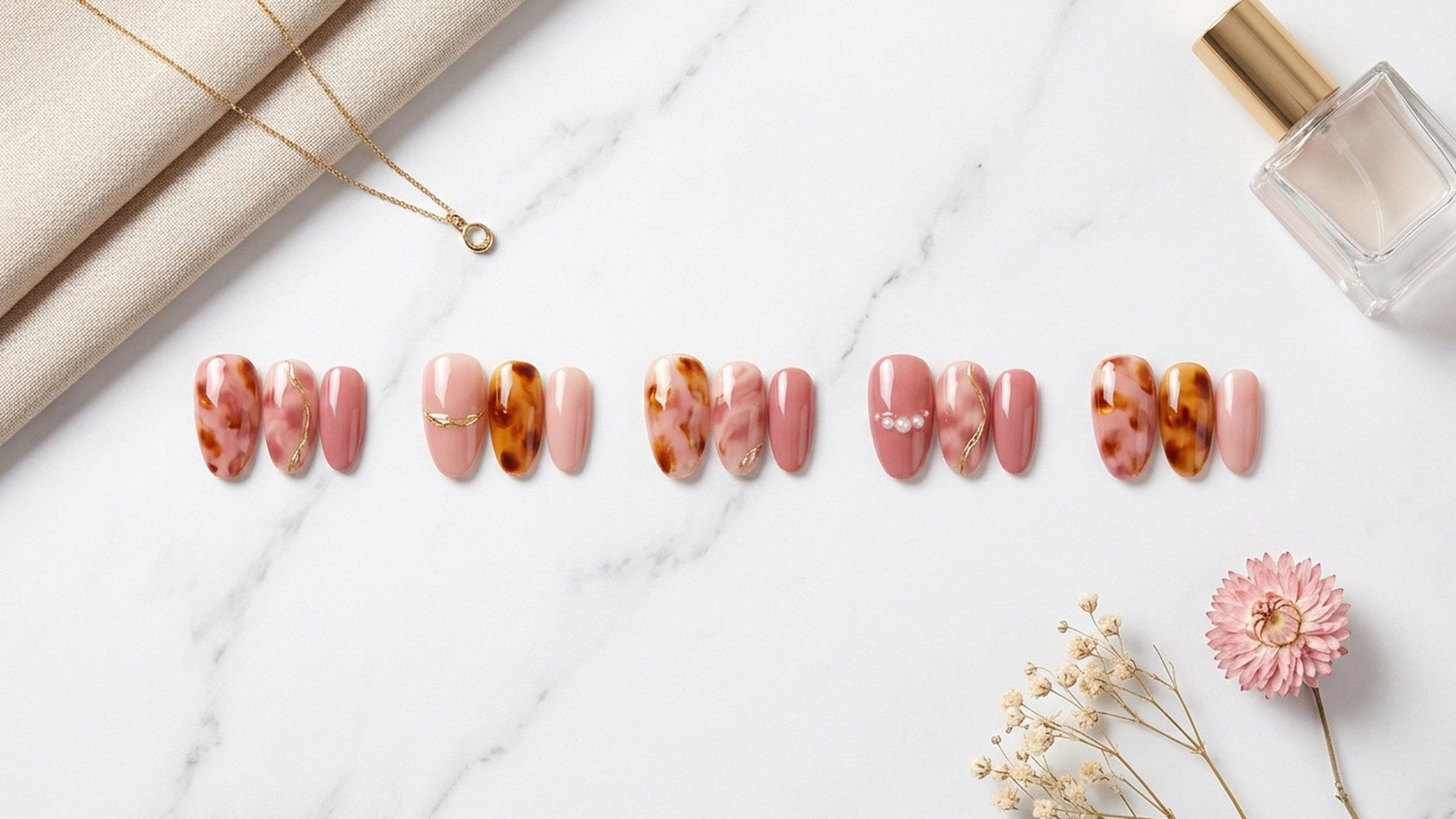 Pink Tortoiseshell Nails: 15 Trendy Designs for 2026 hero image