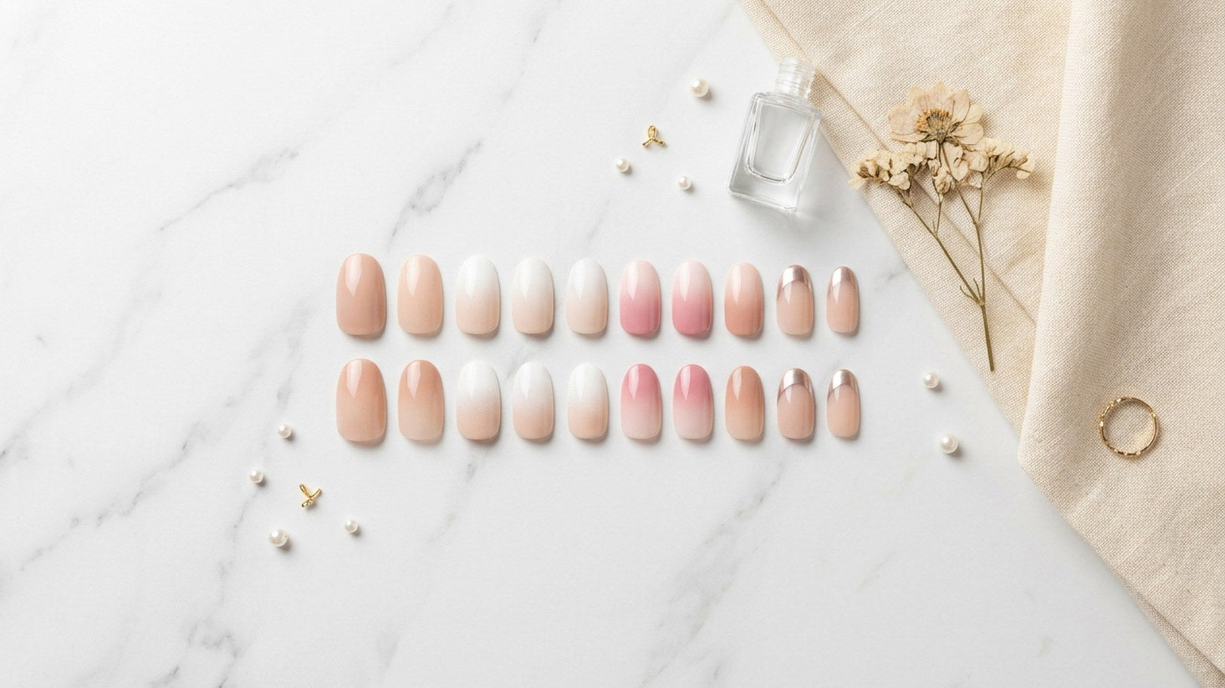 Nude Ombré Nails: 20 Gradient Designs for 2026 hero image