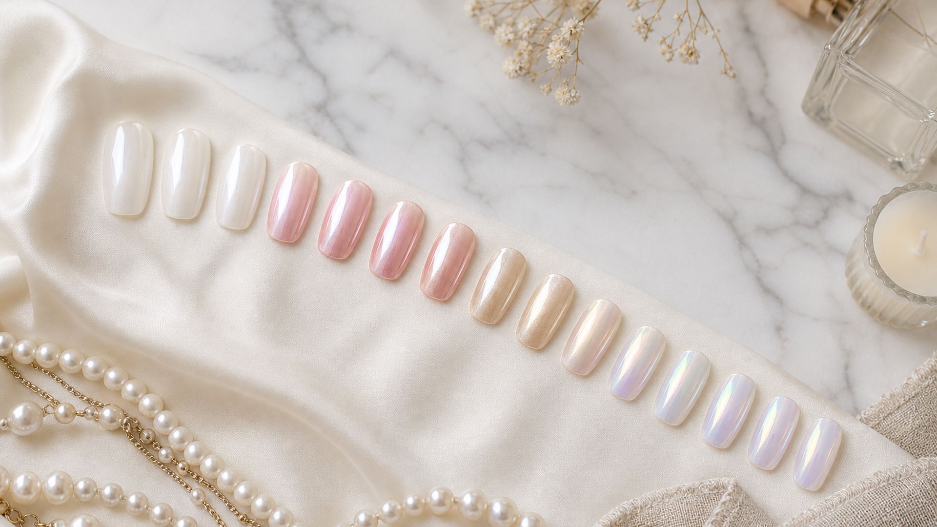 Pearl Ombré Nails: The Iridescent Trend of 2026 hero image
