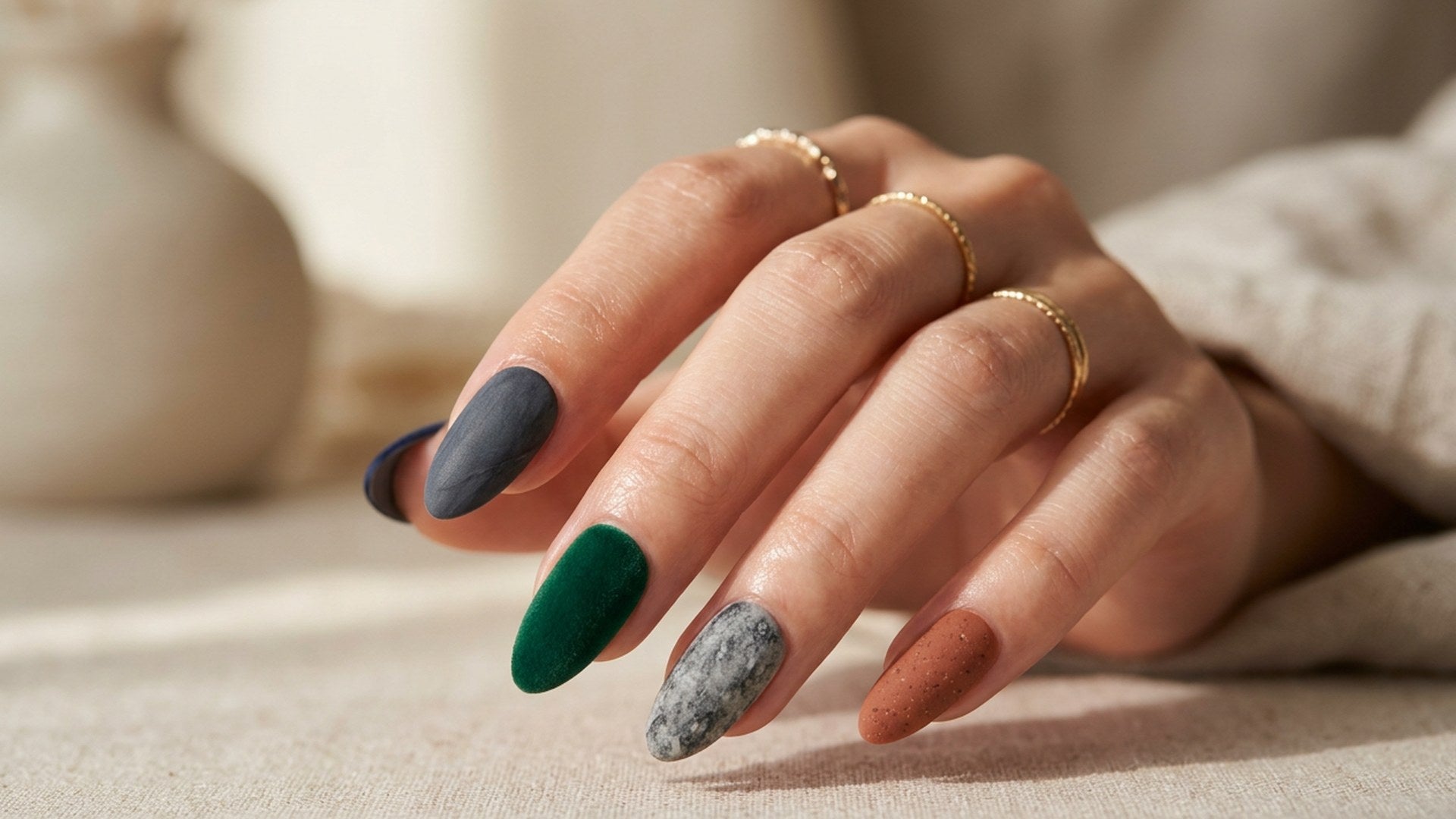 Matte Nails: 20 Press-On Designs from Velvet to Stone hero image
