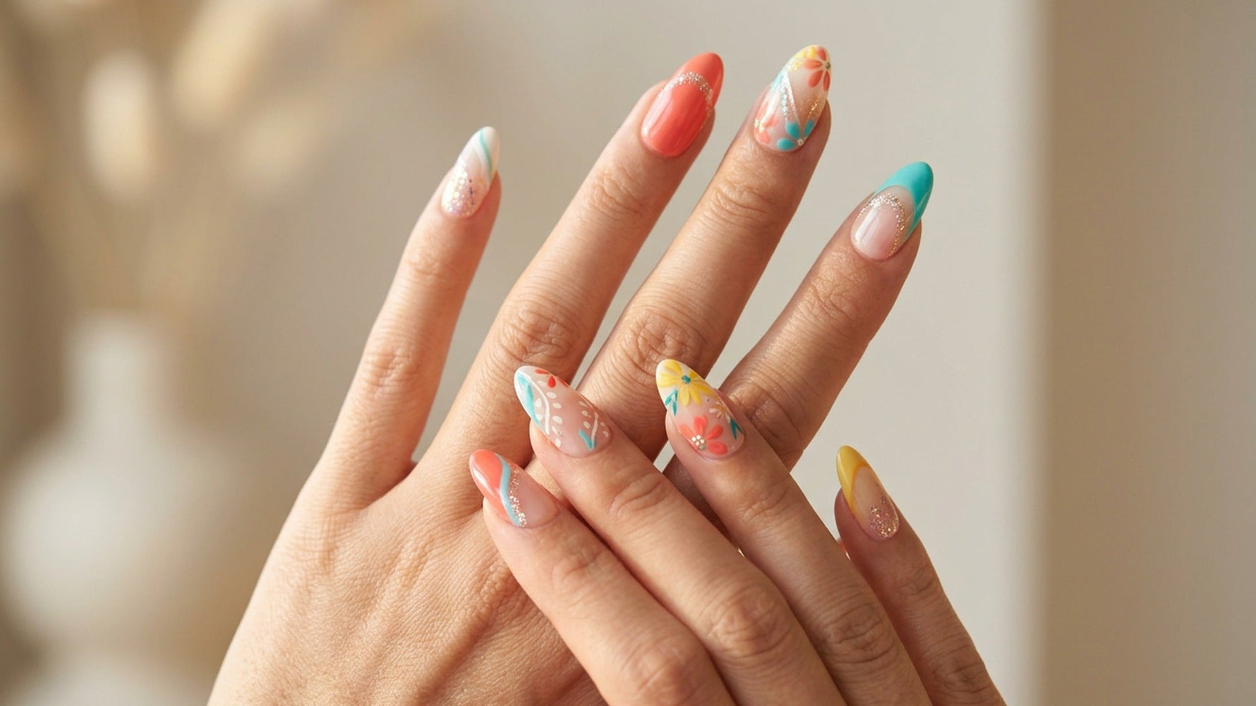 Summer Almond Nails 2026: 25 Hot-Weather Designs hero image