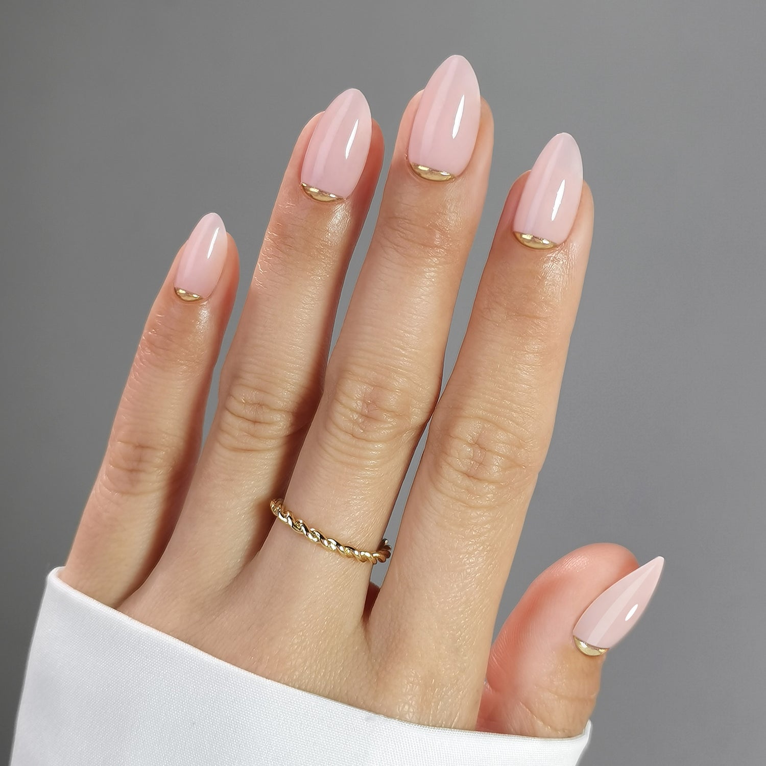 Golden Tail 3D Soft Gel Nails