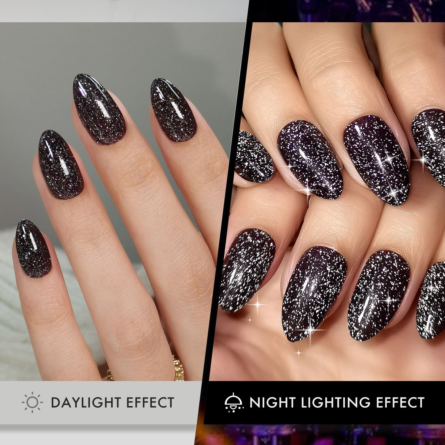 Glitter Sparkle Press-on Nails Bundles