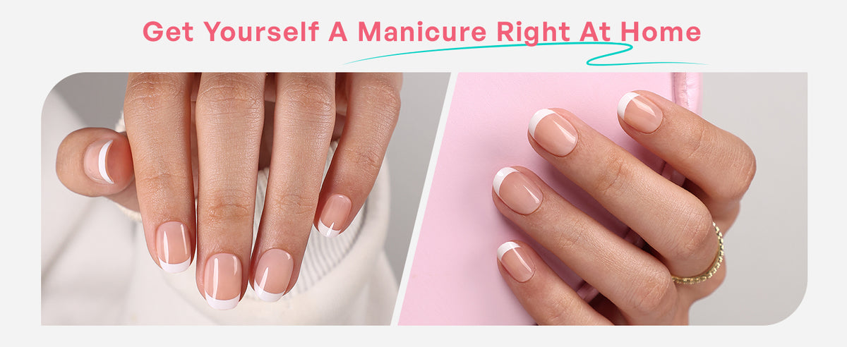 Paris Whisper French Tip — Extra Short Square detail image 2
