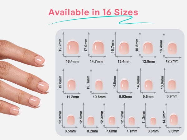 Paris Whisper French Tip — Extra Short Square detail image 1
