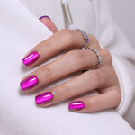 Amethyst Glow Salon Style Reusable Soft Gel Press on Nails product image 5 | SHANGMENG®