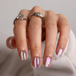 Aurora Rainbow Salon Style Reusable Soft Gel Press on Nails product image 7 | SHANGMENG®