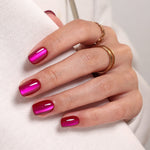 Berry Glow Salon Style Reusable Soft Gel Press on Nails product image 5 | SHANGMENG®