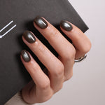 Midnight Shimmer Reusable Soft Gel Press on Nails product image 3 | SHANGMENG®