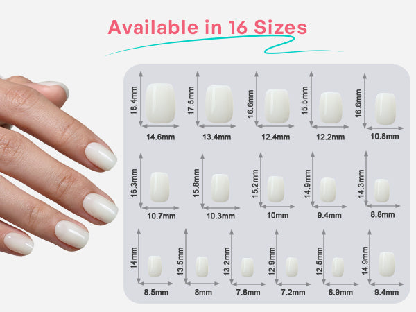 Glow in the Dark Short Almond Soft Gel Press on Nails detail image 3