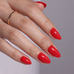Classic Red Salon Style Reusable Soft Gel Press on Nails product image 7 | SHANGMENG®