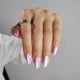 Cat Eye Pink Press on Nails Kit