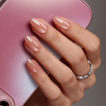 Champagne Salon Style Reusable Soft Gel Press on Nails product image 5 | SHANGMENG®