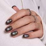 Midnight Shimmer Reusable Soft Gel Press on Nails product image 5 | SHANGMENG®