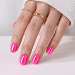 Candy Pink Salon Style Reusable Soft Gel Press on Nails product image 7 | SHANGMENG®