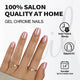 Glazed Light Pink Press On Nails