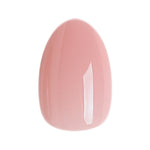 Soft Whisper Nude unhas press-on amendoadas extra curtas: foto de estúdio de uma unha solta | SHANGMENG®
