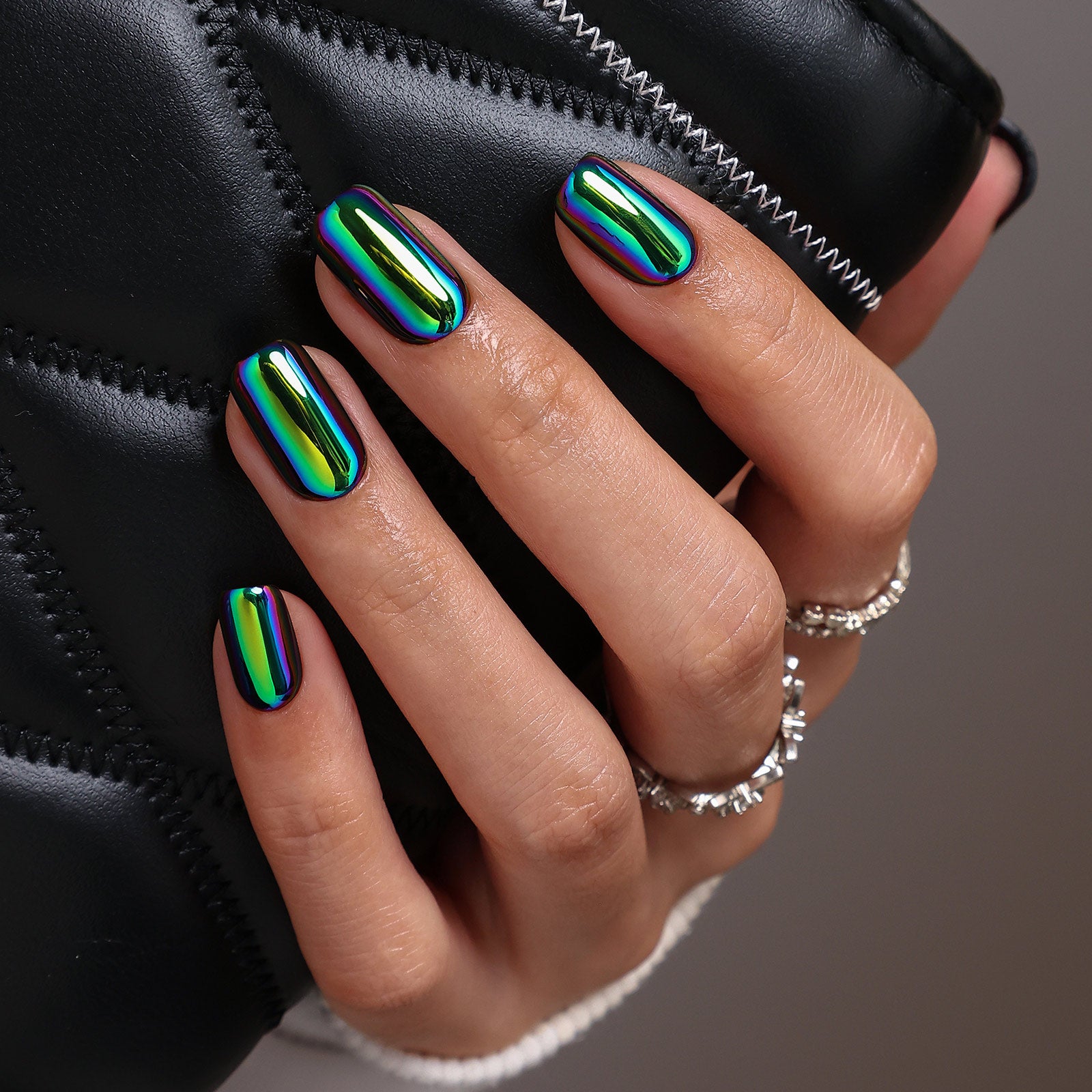 Chameleon Salon Style Reusable Soft Gel Press on Nails product image 1 | SHANGMENG®