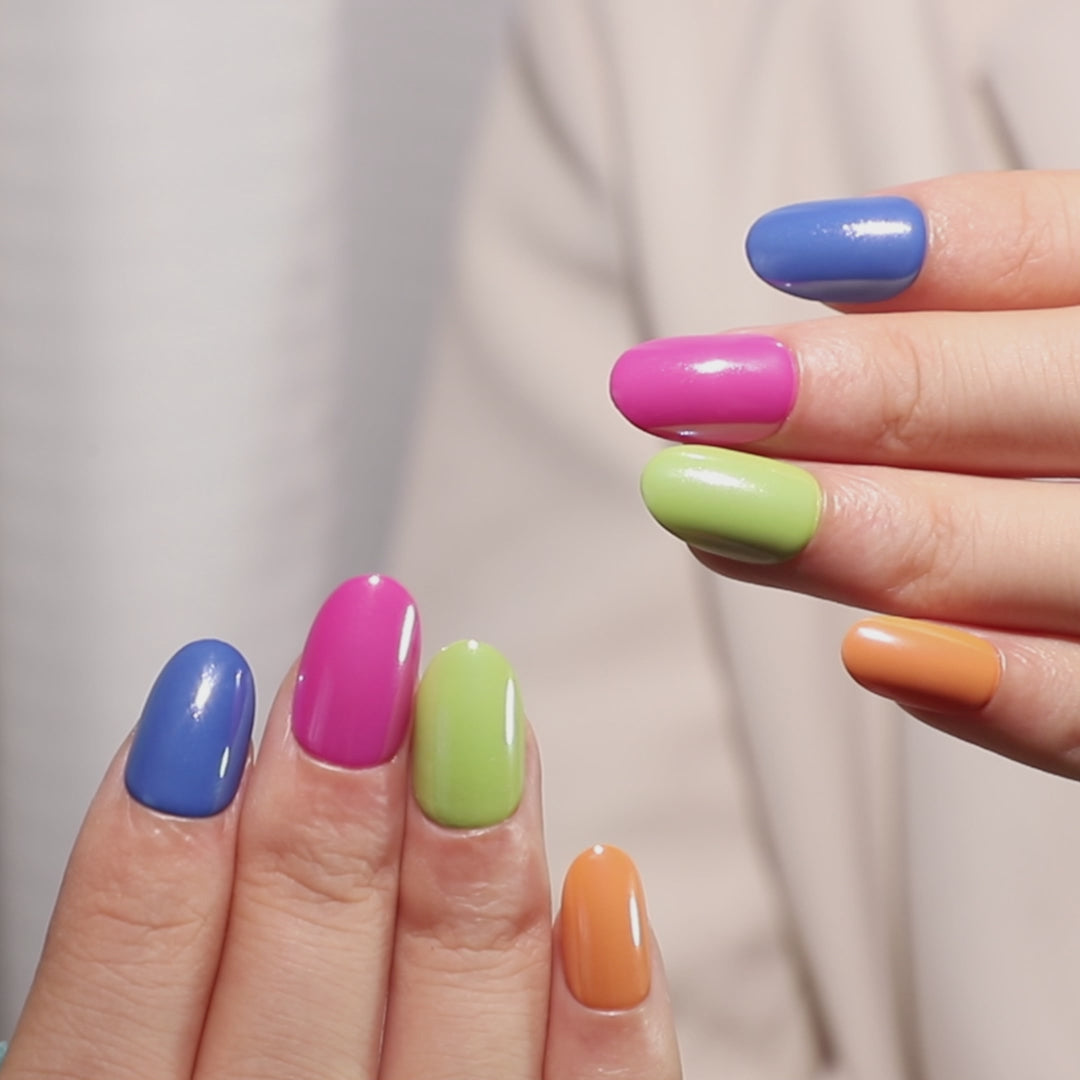 Glazed Chocolate Beans Nails press on nails styling | SHANGMENG®