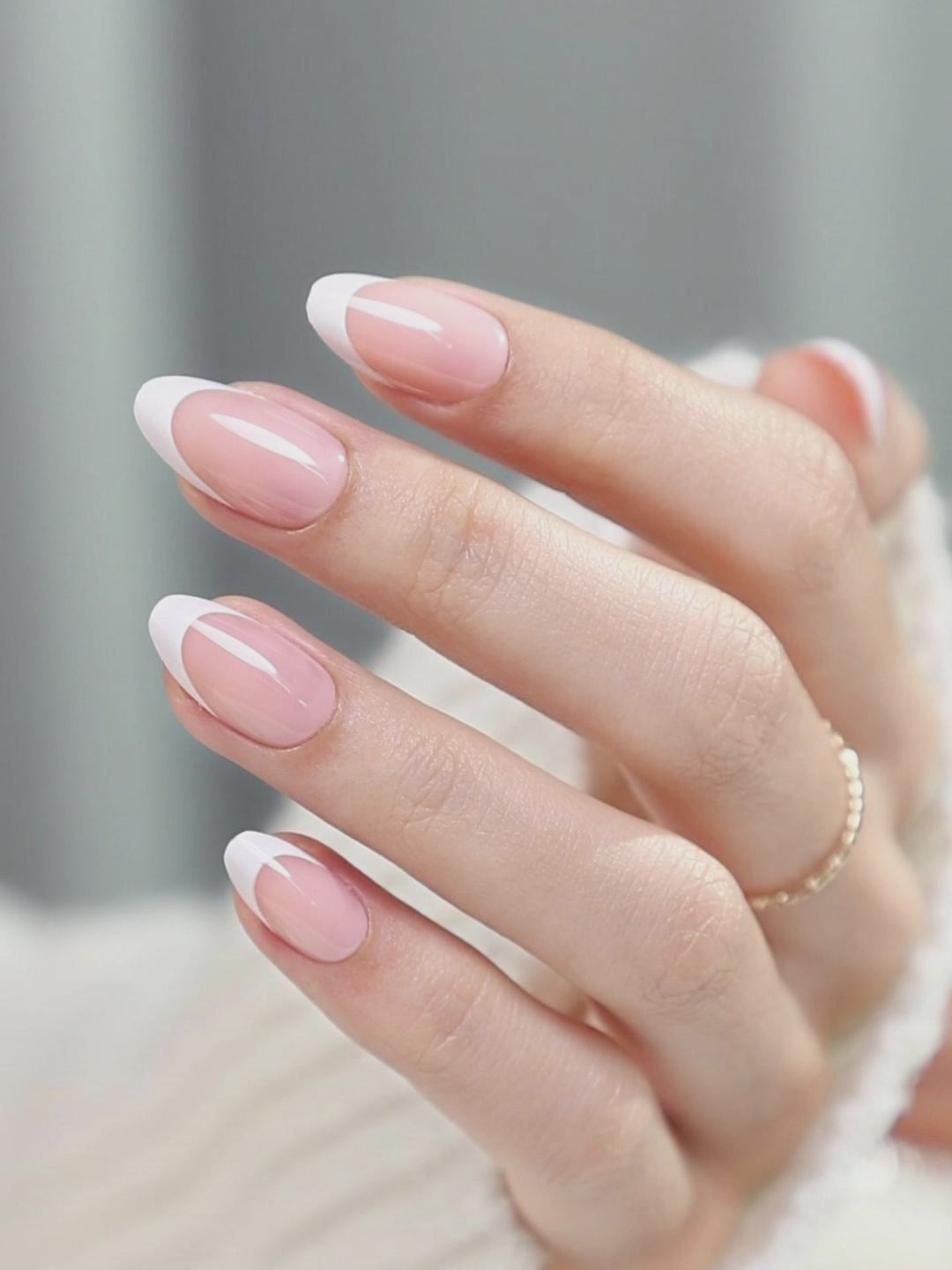 Classical White French Nail Tips salon quality value comparison | SHANGMENG®