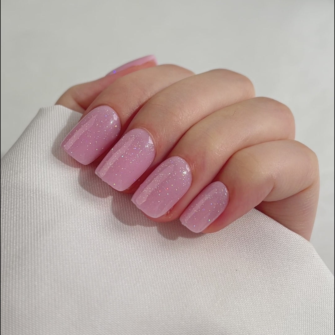 Glitter Shimmering Glam Pink Nails product image 12 | SHANGMENG®