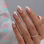 Petal Lustre Salon Style Reusable Soft Gel Press on Nails product image 2 | SHANGMENG®