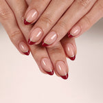 Vista del producto Rouge Muse Francesa en burdeos — Almendra corta en la mano 4 | SHANGMENG®