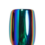 Chrome Purple Green Short Square Soft Gel Press on Nails product image 6 |  SHANGMENG®